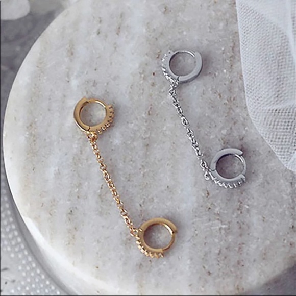 New Two Hole Piercing Earrings - Picture 5 of 9